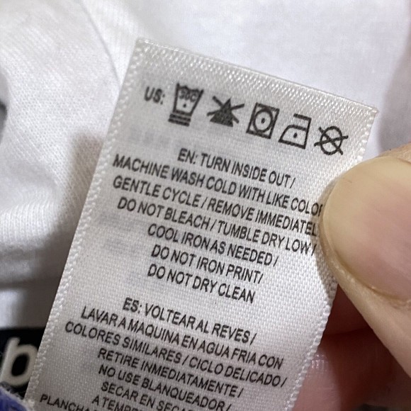 REEBOK Hoodie Unisex Size 2XL Rainbow Pullover Short Sleeve - Picture 9 of 9